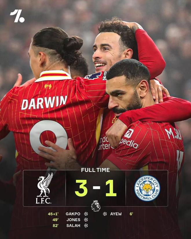 英超：曼城终场绝杀逆转利物浦，争冠局势升温